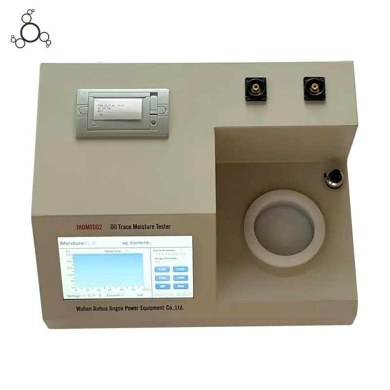 Tsis Siv Neeg Roj Moisture Tester nrog Graph Curve Analysis